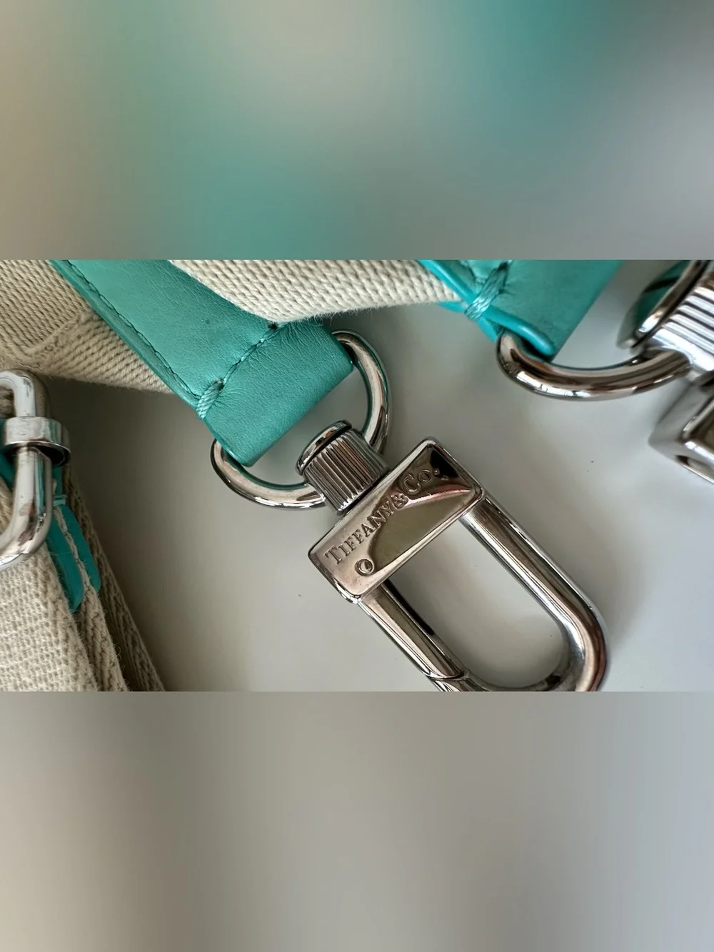 Tiffany & Co. T & CO 1837 Canvas Tote Bag $2200 Lowest price!!